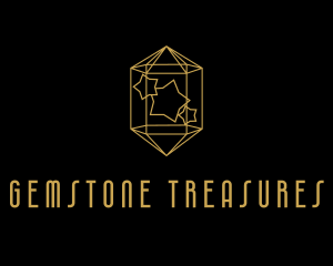 Luxurious  Star Gemstone  logo design