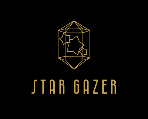 Luxurious  Star Gemstone  logo design