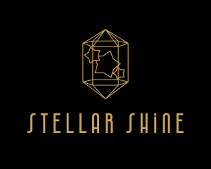 Stars - Luxurious  Star Gemstone logo design