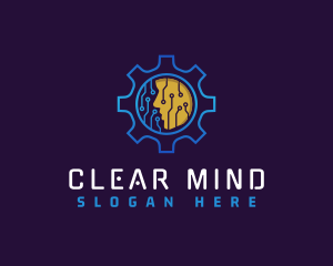 Robotic Human Mind  logo design