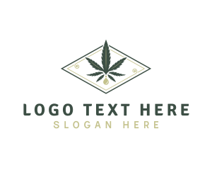 Medicine - Cannabis Organic Farm logo design