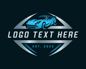 Rental - Sports Car Garage logo design