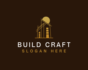 Architecture House Building logo design