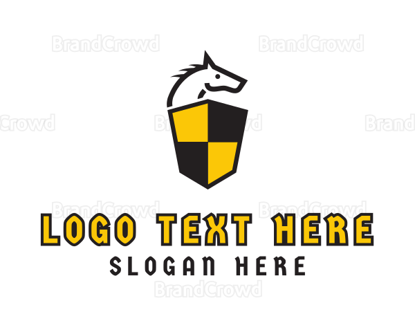 Horse Shield Equestrian Logo