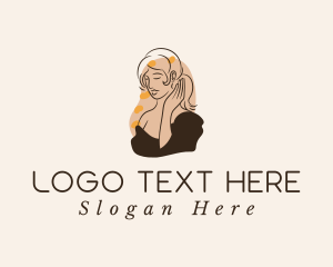 Woman Beauty Skincare logo design