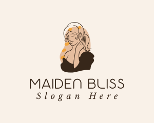 Woman Beauty Skincare logo design