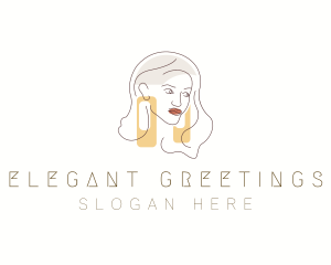 Elegant Woman Beauty logo design