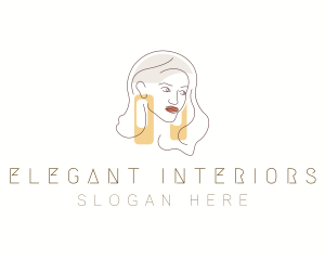 Elegant Woman Beauty logo design