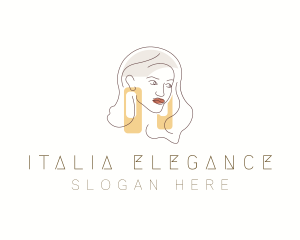 Elegant Woman Beauty logo design