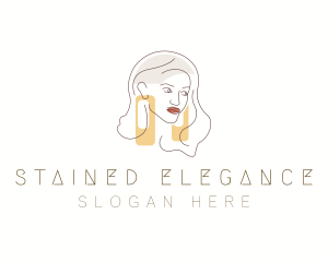 Elegant Woman Beauty logo design