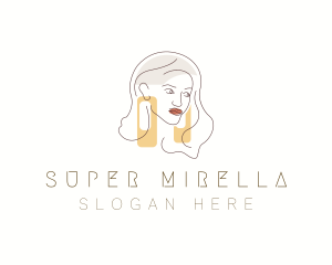 Jewelry - Elegant Woman Beauty logo design