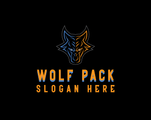 Wolf Head Gaming logo design