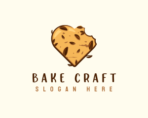 Heart Cookie Patisserie logo design