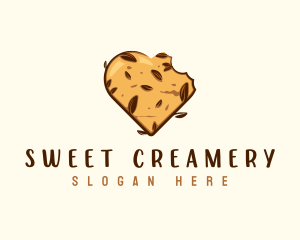 Heart Cookie Patisserie logo design