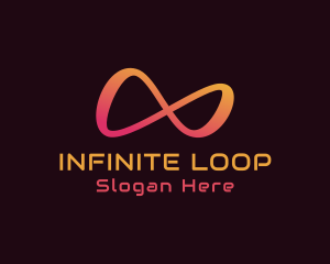 Loop - Gradient Infinity Loop logo design