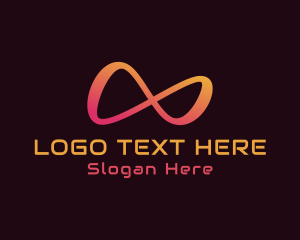 Gradient Infinity Loop Logo