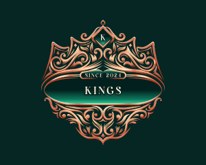 Luxury Crown Monarchy logo design