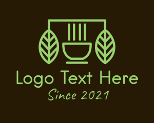 Coffee Cup - Green Organic Coffeehouse logo design