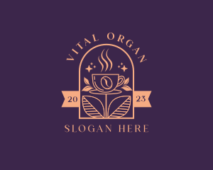 Organic Coffee Bean logo design