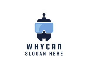 Cyber Robot VR Goggles Logo