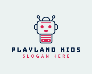 Educational Robot App logo design