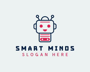 Educational - Educational Robot App logo design
