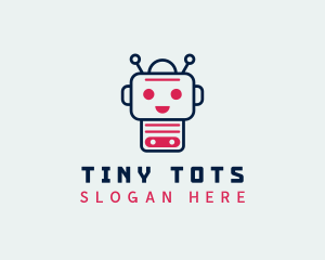 Toddler - Educational Robot App logo design