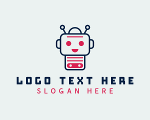 Toddler - Educational Robot App logo design