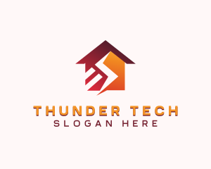 Electric Power Thunder logo design