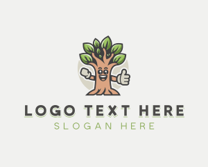 Gardening - Eco Park Tree logo design