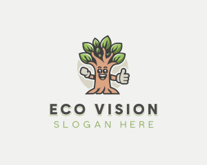 Eco Park Tree logo design