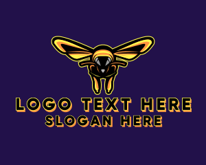 Bee - Bee Hive Gaming Mascot logo design