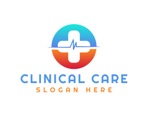 Medical Cross Clinic logo design