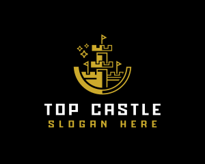 Premium Territory Castle  logo design