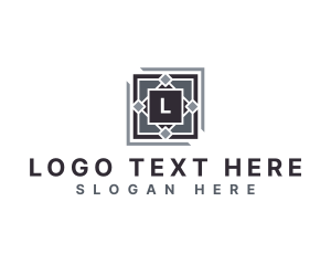 Home Decor - Flooring Tile Decor logo design