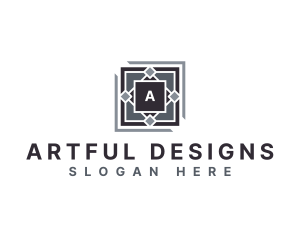 Flooring Tile Decor logo design