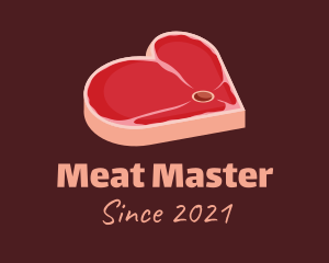 Red Meat Lover logo design