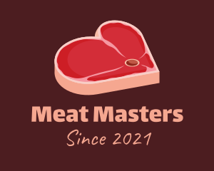 Red Meat Lover logo design