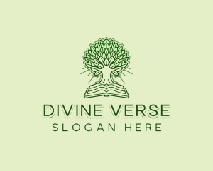 Scripture - Tree Book Foundation logo design