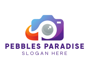 Colorful Photography Camera logo design