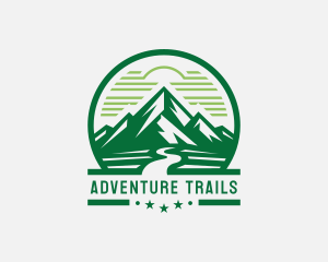 Mountain Valley River logo design