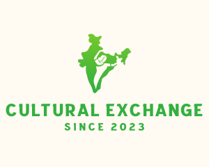 Culture - Female Indian Culture logo design