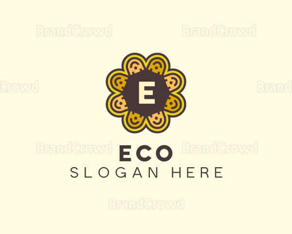 Flower Plant Garden Logo