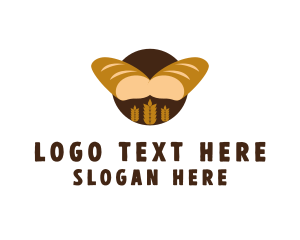 Pastries - Wheat Bread Loaf Bakery logo design