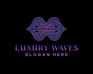 Wave Frequency String logo design