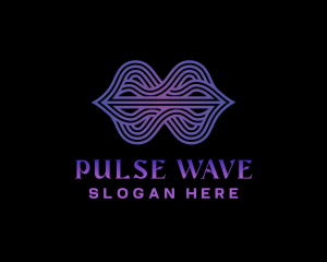 Frequency - Wave Frequency String logo design