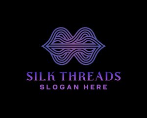 Weaving - Wave Frequency String logo design