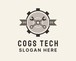 Cog Mechanic Workshop logo design