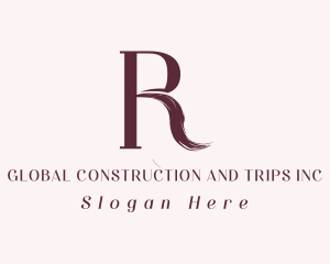 Shop - Fashion Boutique Letter R logo design