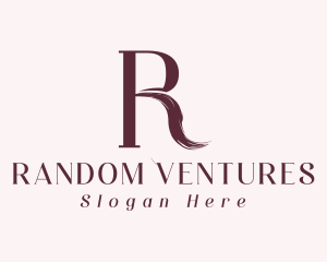 Fashion Boutique Letter R  logo design